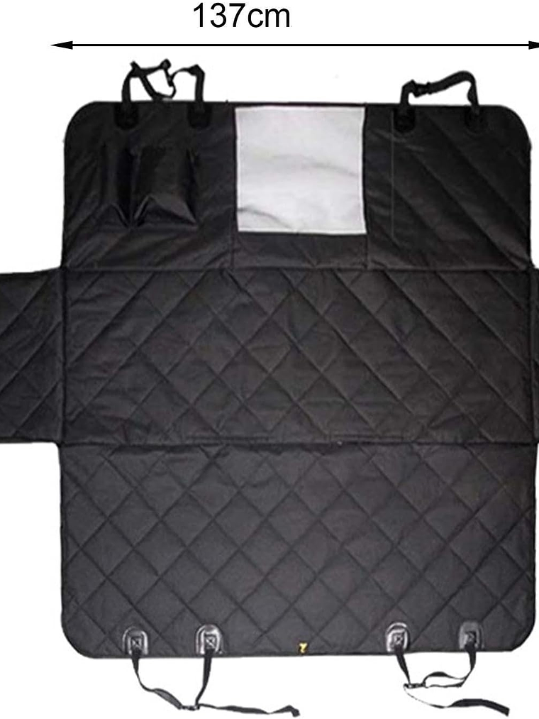 Funda para asiento trasero de auto para mascotas 5
