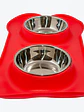 Plato doble de silicona y acero inoxidable 400 ml - Miniatura 4