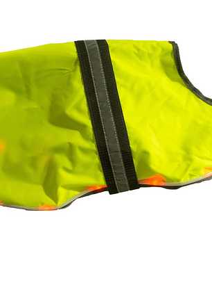 Capa con luces y fluorescente para perro mediano