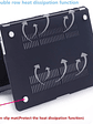 Carcasa rígida para MacBook NEW AIR 13 diseño CEBRA revisa tu modelo - Miniatura 2