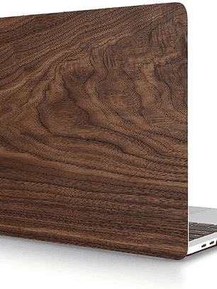 Carcasa rígida para MacBook PRO 13 diseño MADERA revisa tu modelo