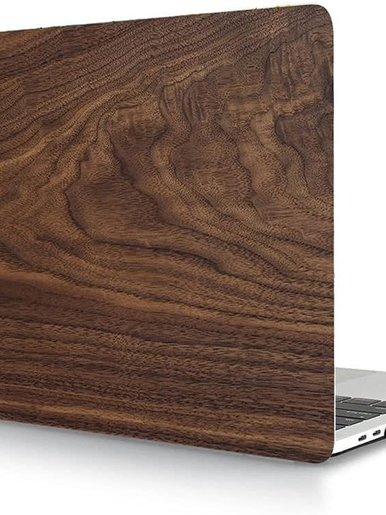 Carcasa rígida para MacBook PRO 13 diseño MADERA revisa tu modelo 2