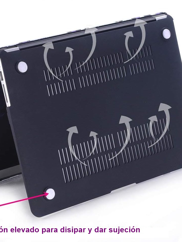 Carcasa rígida para MacBook PRO 13 diseño MADERA revisa tu modelo 3