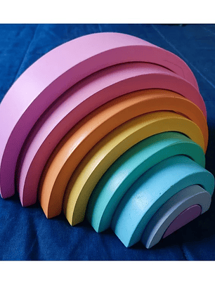 Juego de madera ARCOIRIS Montessori