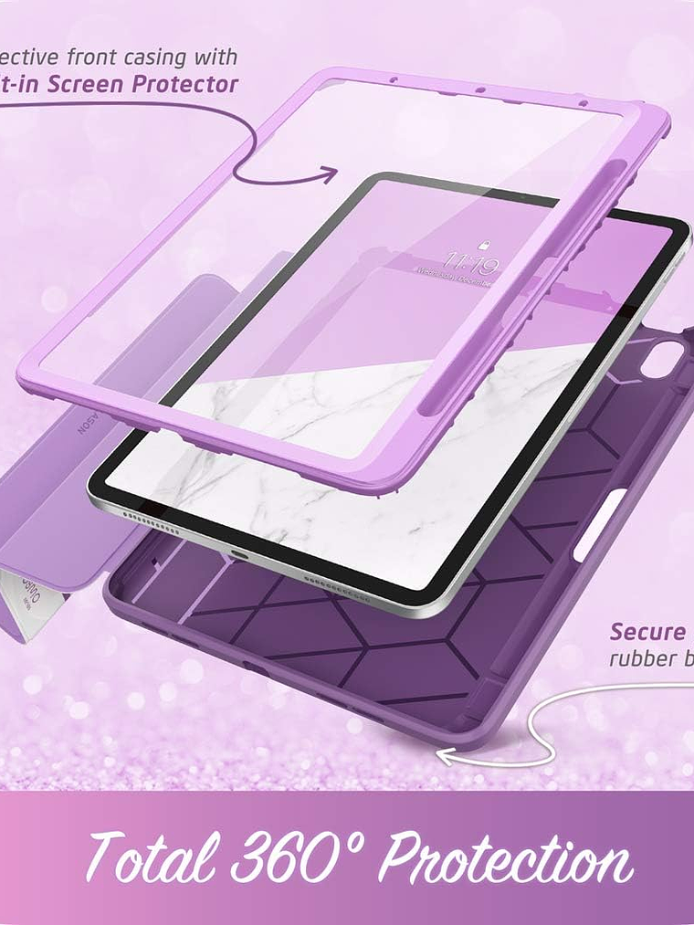 Carcasa rígida para iPAD AIR 10.9  2020 2022 ROSA revisa tu modelo 3