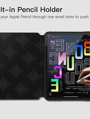 Carcasa de lujo New iPAD 12.9  2020 2021 revisa tu modelo