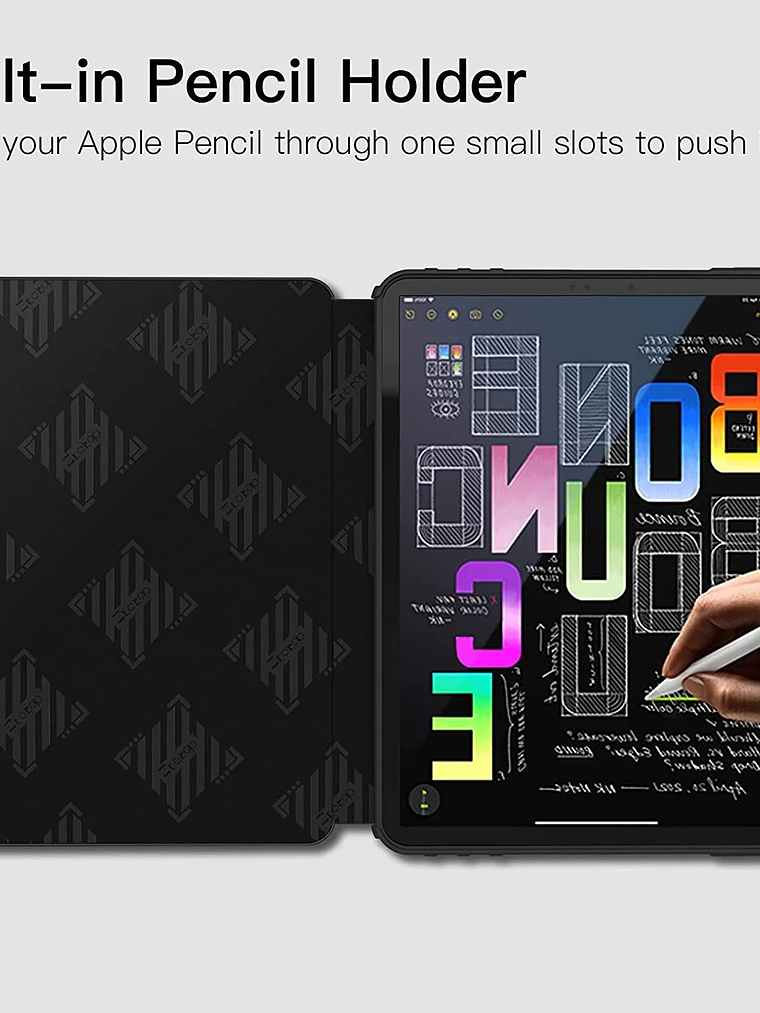 Carcasa de lujo New iPAD 12.9  2020 2021 revisa tu modelo 2