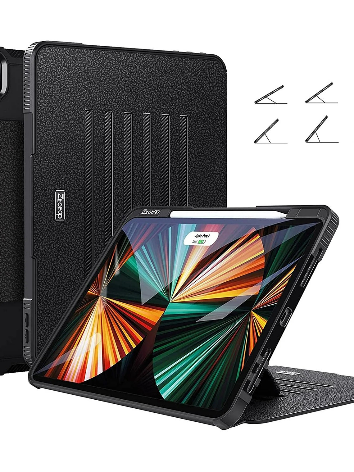 Carcasa de lujo New iPAD 12.9  2020 2021 revisa tu modelo 1