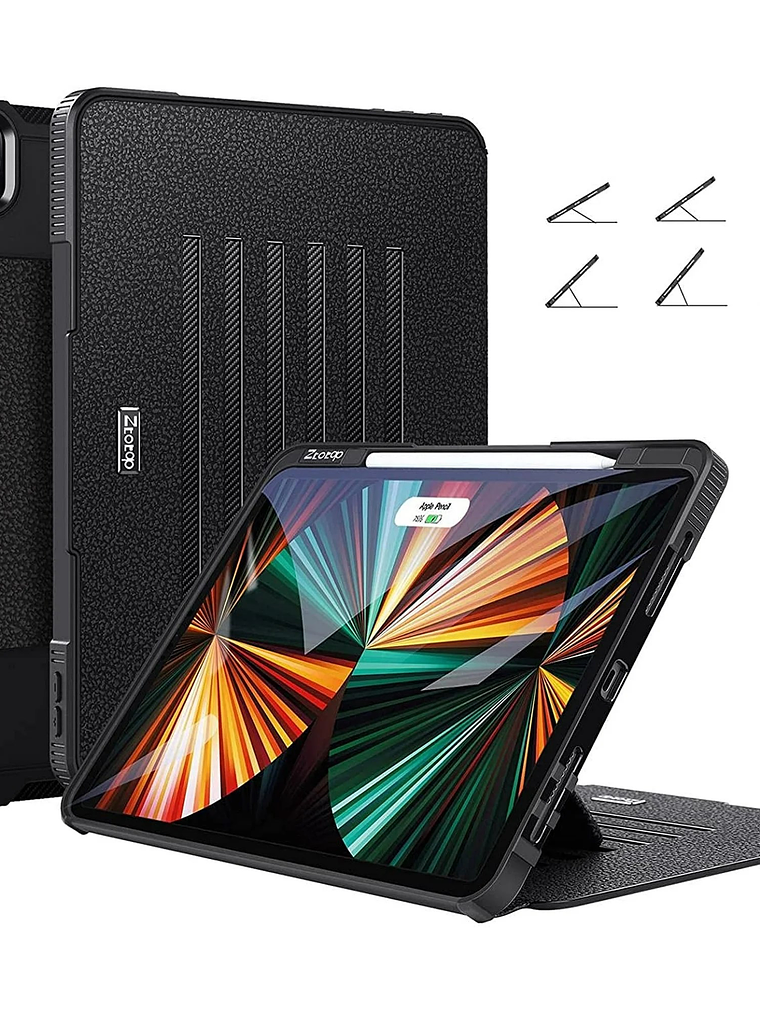 Carcasa de lujo New iPAD 12.9  2020 2021 revisa tu modelo 1