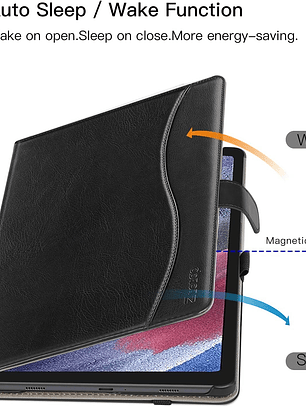 Funda ecocuero Tablet Samsung T515 NEGRO 2019 revisa tu modelo