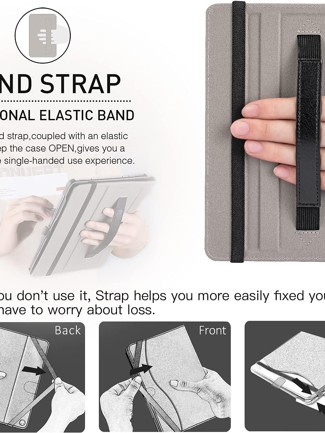 Funda ecocuero Tablet Samsung T515 NEGRO 2019 revisa tu modelo 4