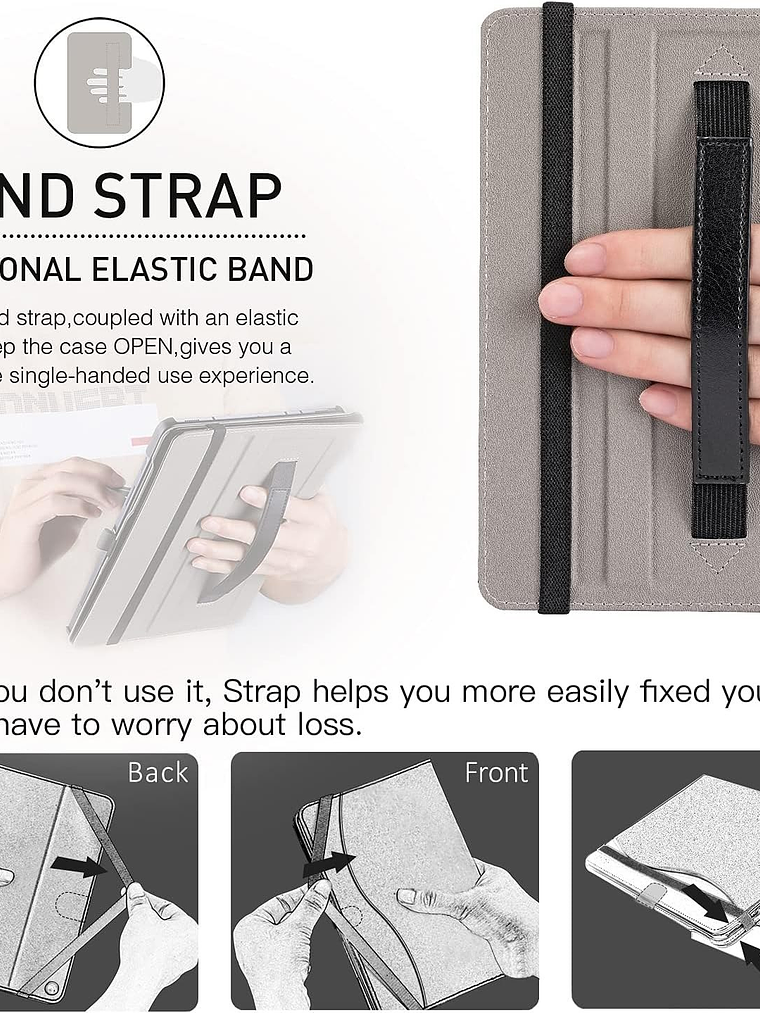 Funda ecocuero Tablet Samsung T515 NEGRO 2019 revisa tu modelo 4