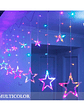 Guirnalda de luces LED ESTRELLAS color - Miniatura 1