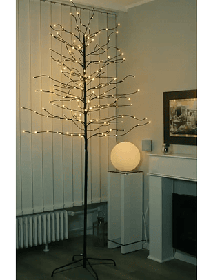 ÁRBOL ESTILIZADO DECORACIÓN CON LUCES LED