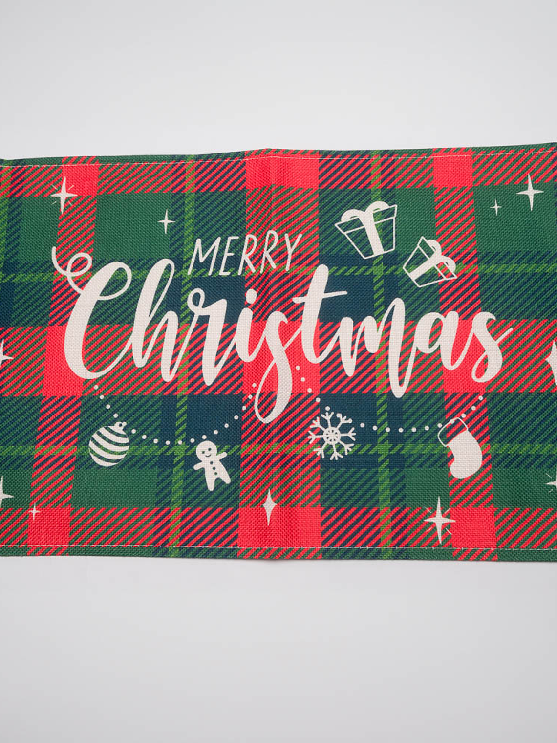 Set de 6 INDIVIDUALES DE TELA con motivos navideños 1