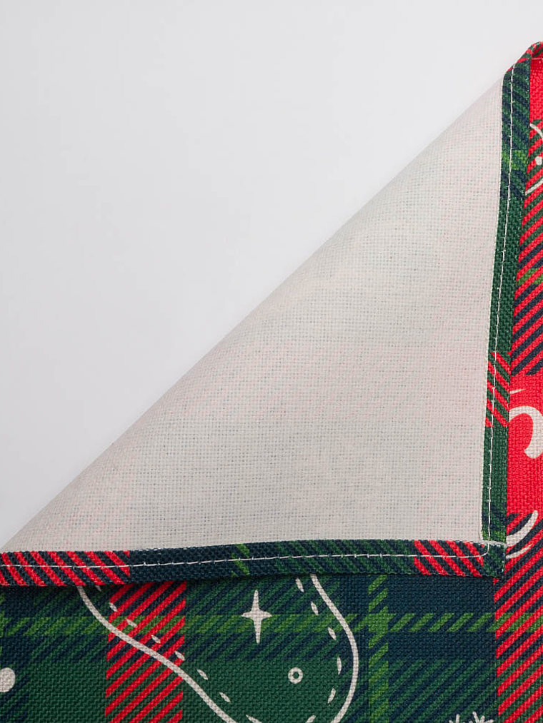 Set de 6 INDIVIDUALES DE TELA con motivos navideños 7
