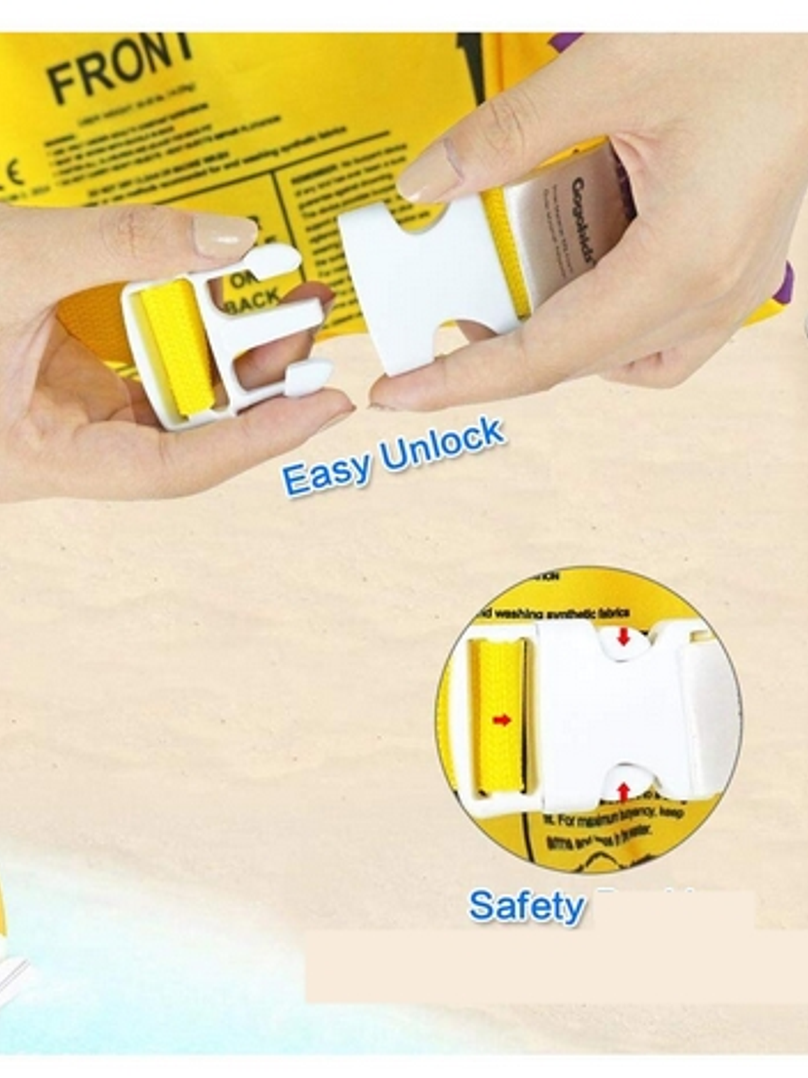 Chaleco salvavidas flotador para niños 3