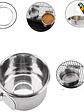 SET 2 artículos de alimentación aves acero inoxidable - Miniatura 6