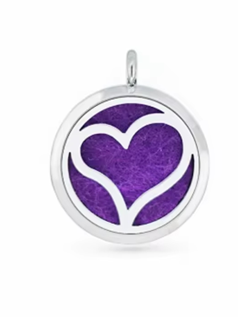 Medallón Acero difusor de aromaterapia varios diseños 6