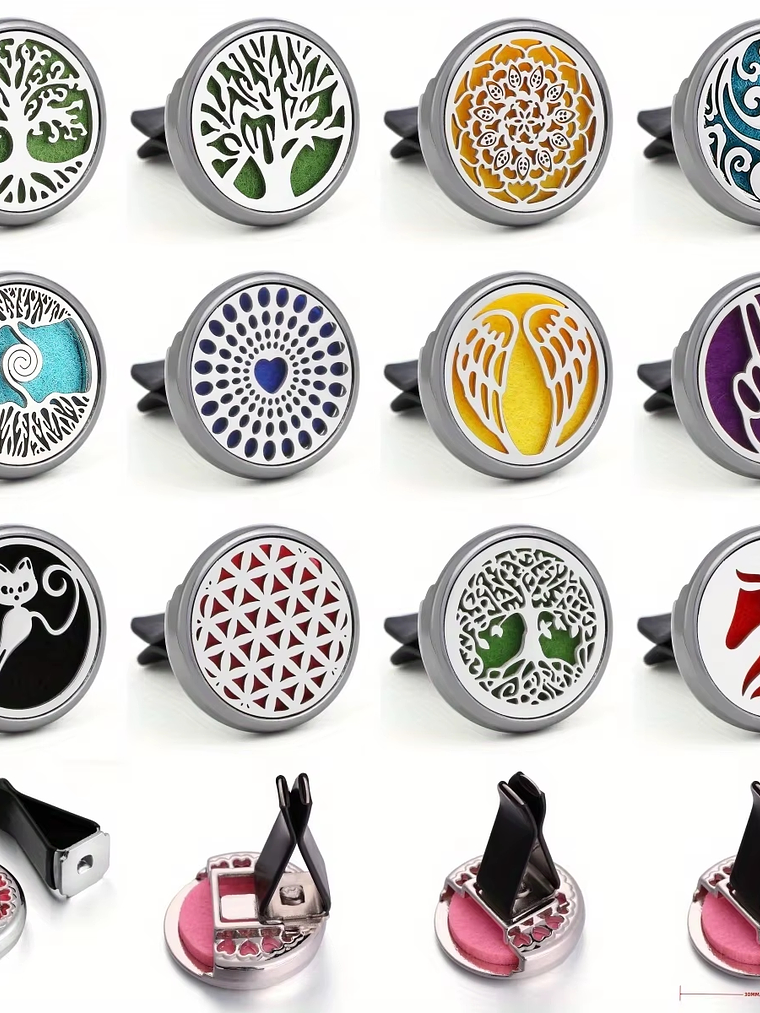 Porta fieltro difusor de ambiente auto VARIOS DISEÑOS 1