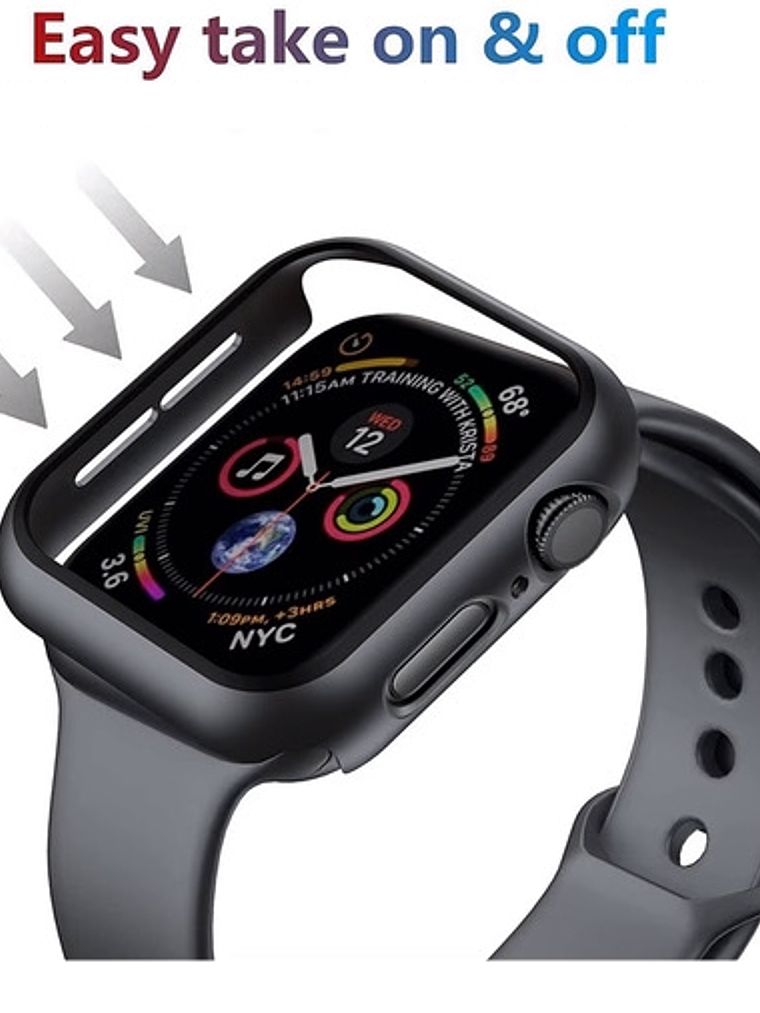 Carcasa para Apple Watch 44mm Series 456SE 2da gen 3