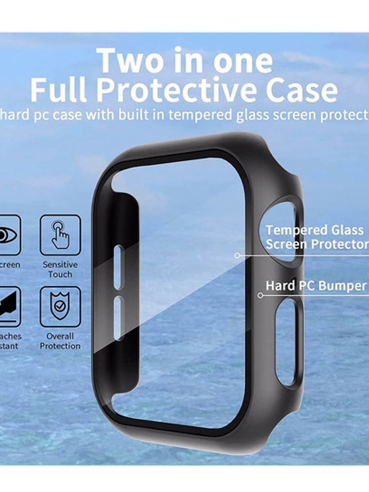 Carcasa para Apple Watch 44mm Series 456SE 2da gen 4