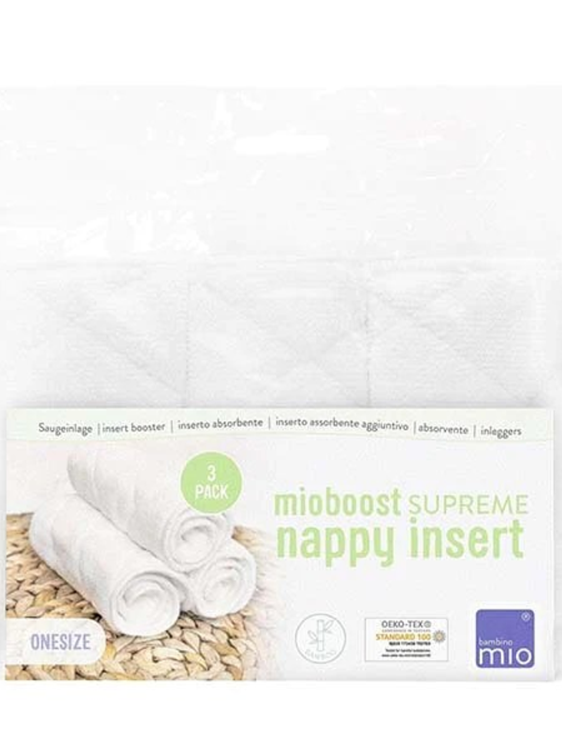 INSERTOS de algodón y bambú con diseño para pañal reciclable DISEÑOS 4