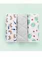 INSERTOS de algodón y bambú con diseño para pañal reciclable DISEÑOS - Miniatura 6
