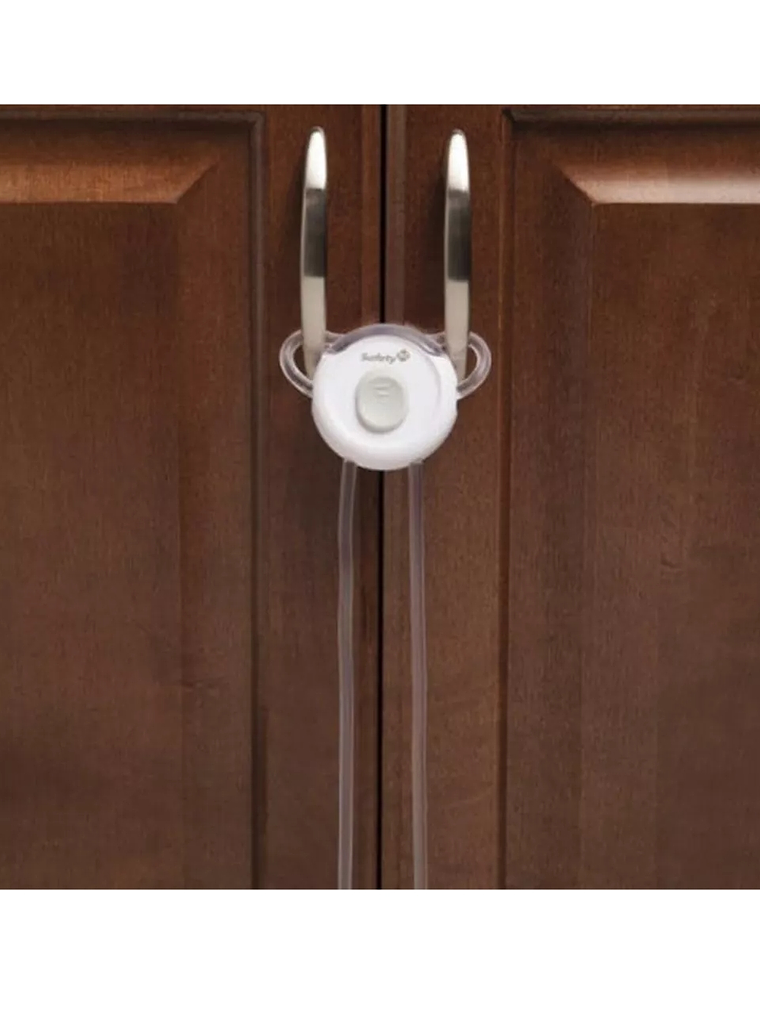 Seguro para puertas de armarios y clósets módelo flex 4