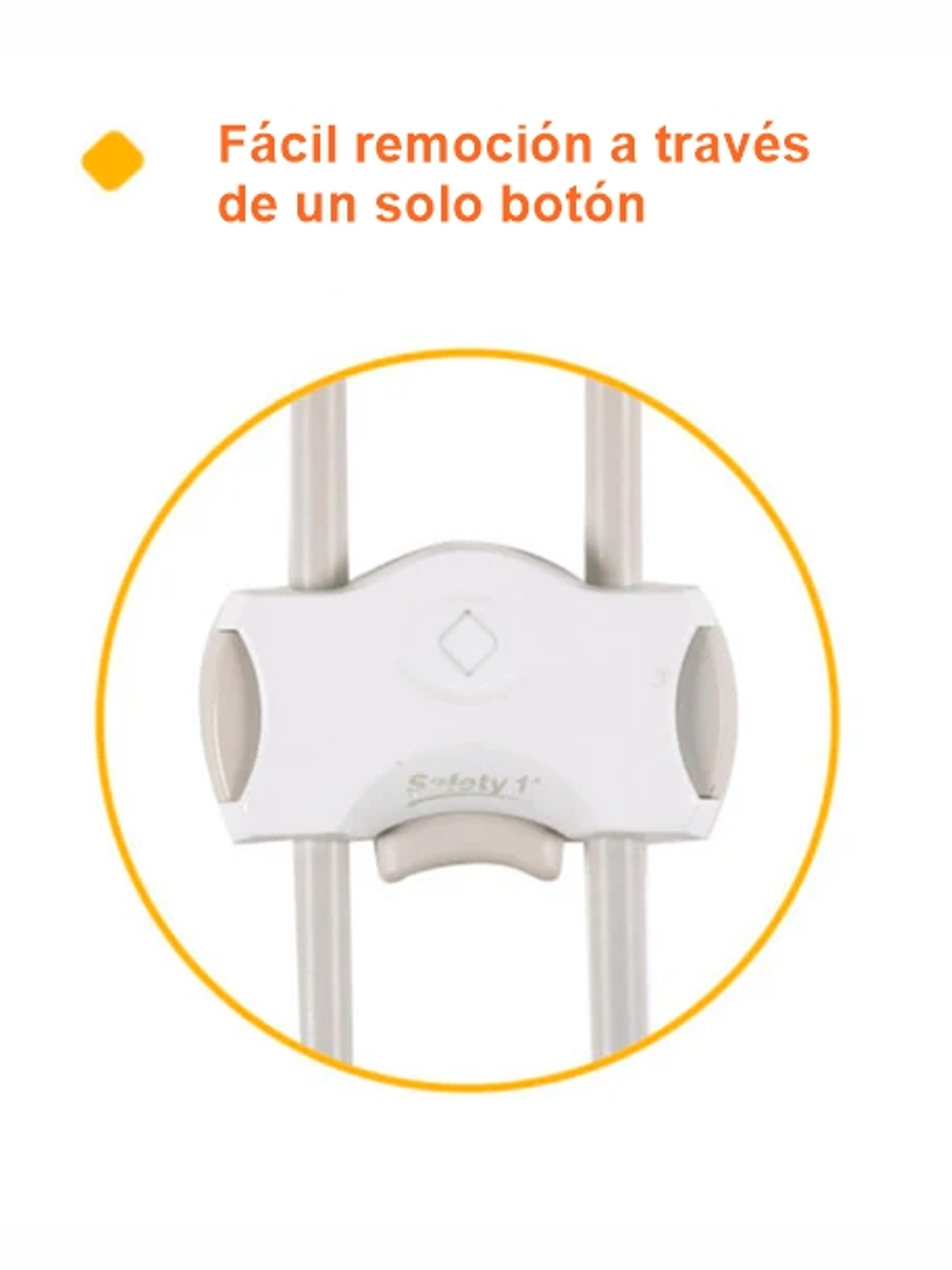 Seguro para puertas de armarios y clósets MODELOS 3