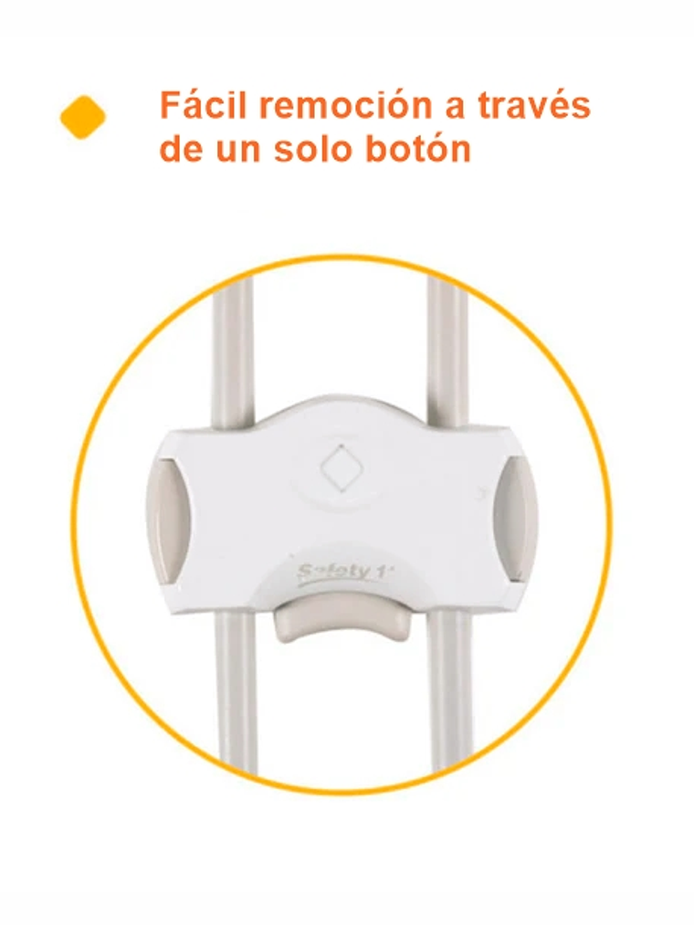 Seguro para puertas de armarios y clósets MODELOS 3