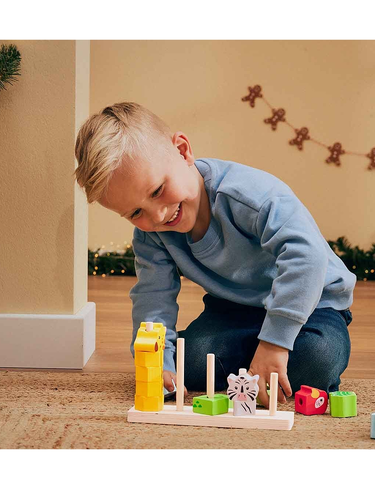 Abaco de animales de madera 2