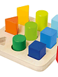 JUEGO DIDÁCTICO Formas geométricas de madera - Miniatura 1