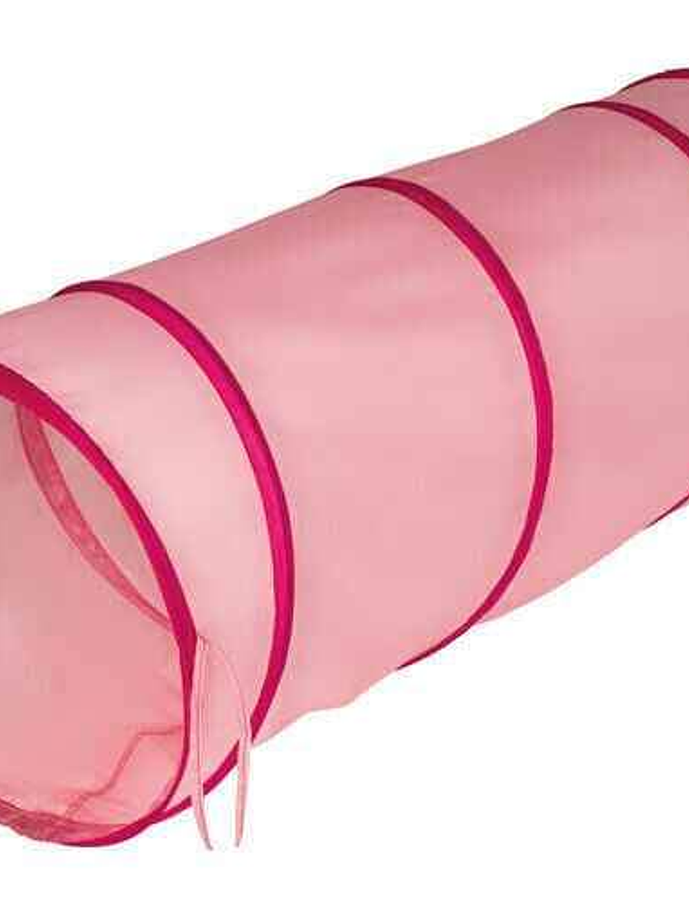 Tunel de tela con 2 habitaciones para jugar interior o exterior 4