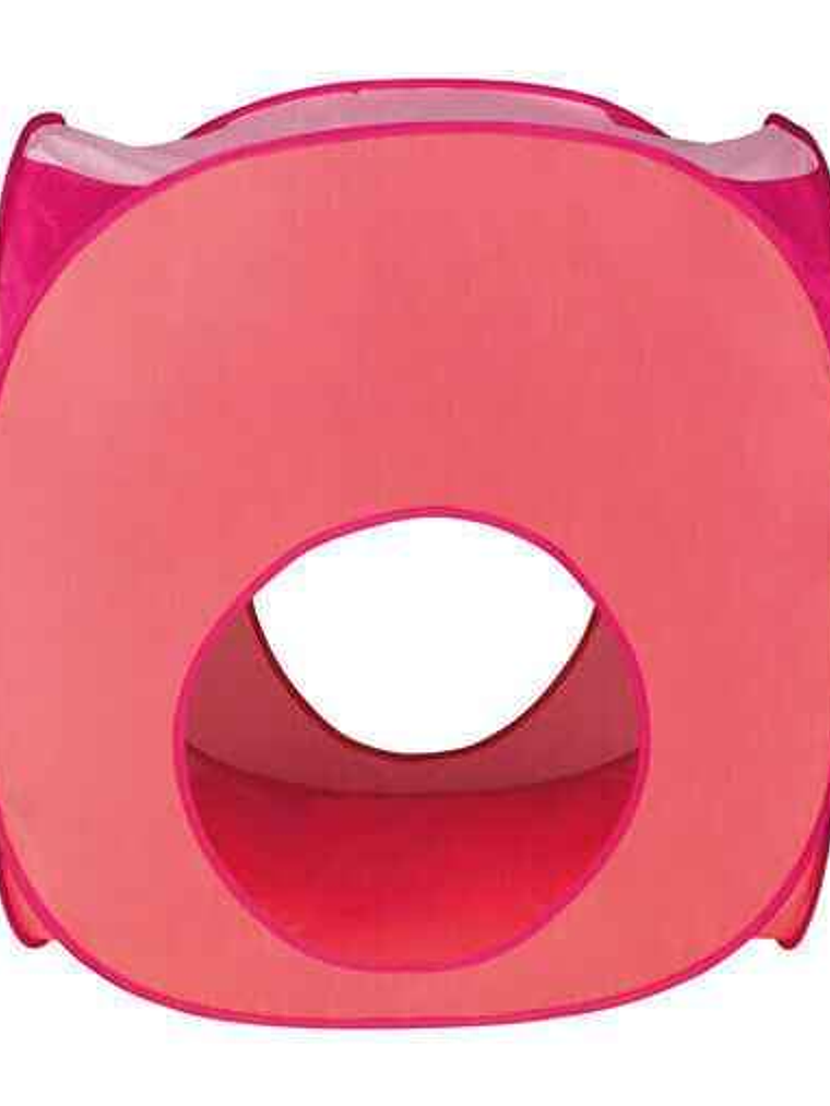 Tunel de tela con 2 habitaciones para jugar interior o exterior 7