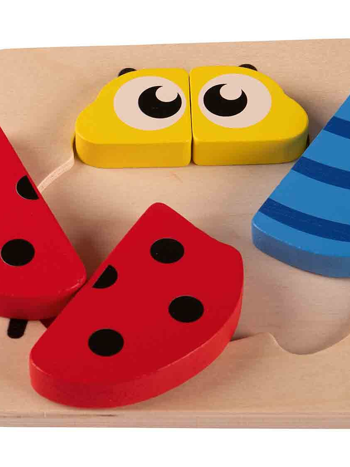 Puzzle simple MADERA para niños pequeños CHINITA 2