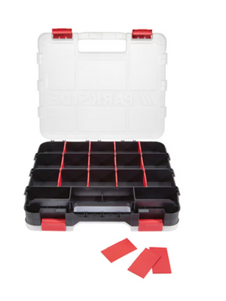 SET de 2 cajas para herramientas o repuestos 3