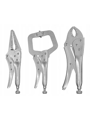 SET de 3 ALICATES de apriete