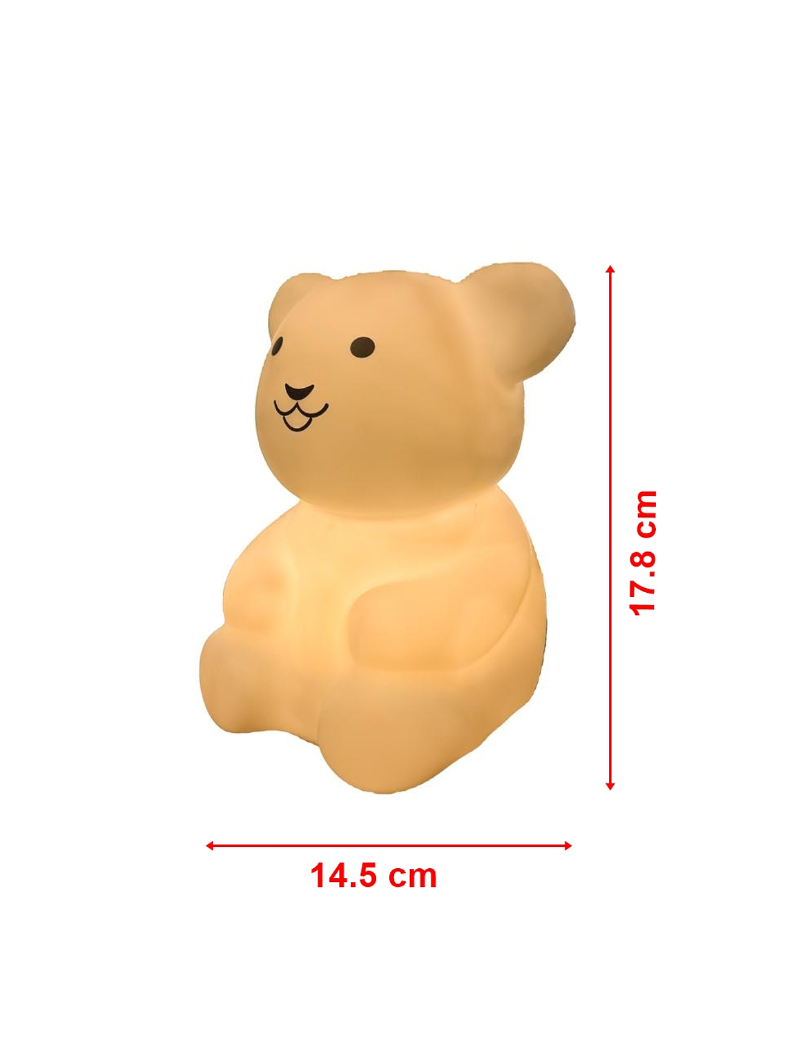 Lámpara espantacucos diseño OSITO a pilas 2