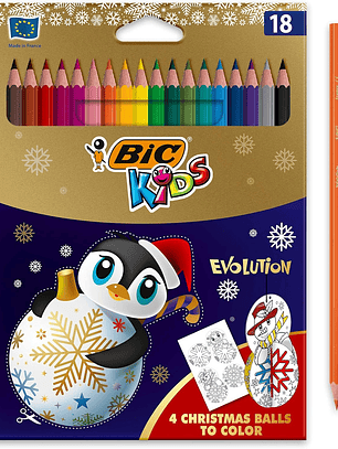 Lápices BIC 18 colores edición limitada