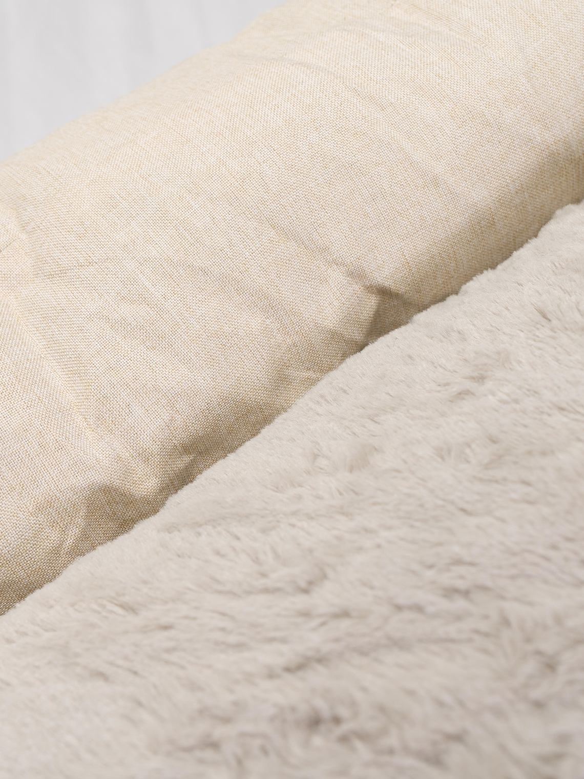 CAMA mascota rectangular 60cm reversible verano invierno 4