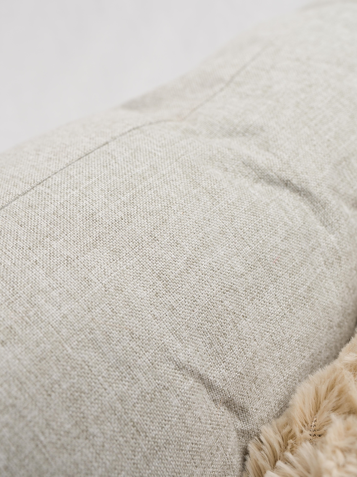 CAMA mascota triangular 60cm reversible verano invierno 2