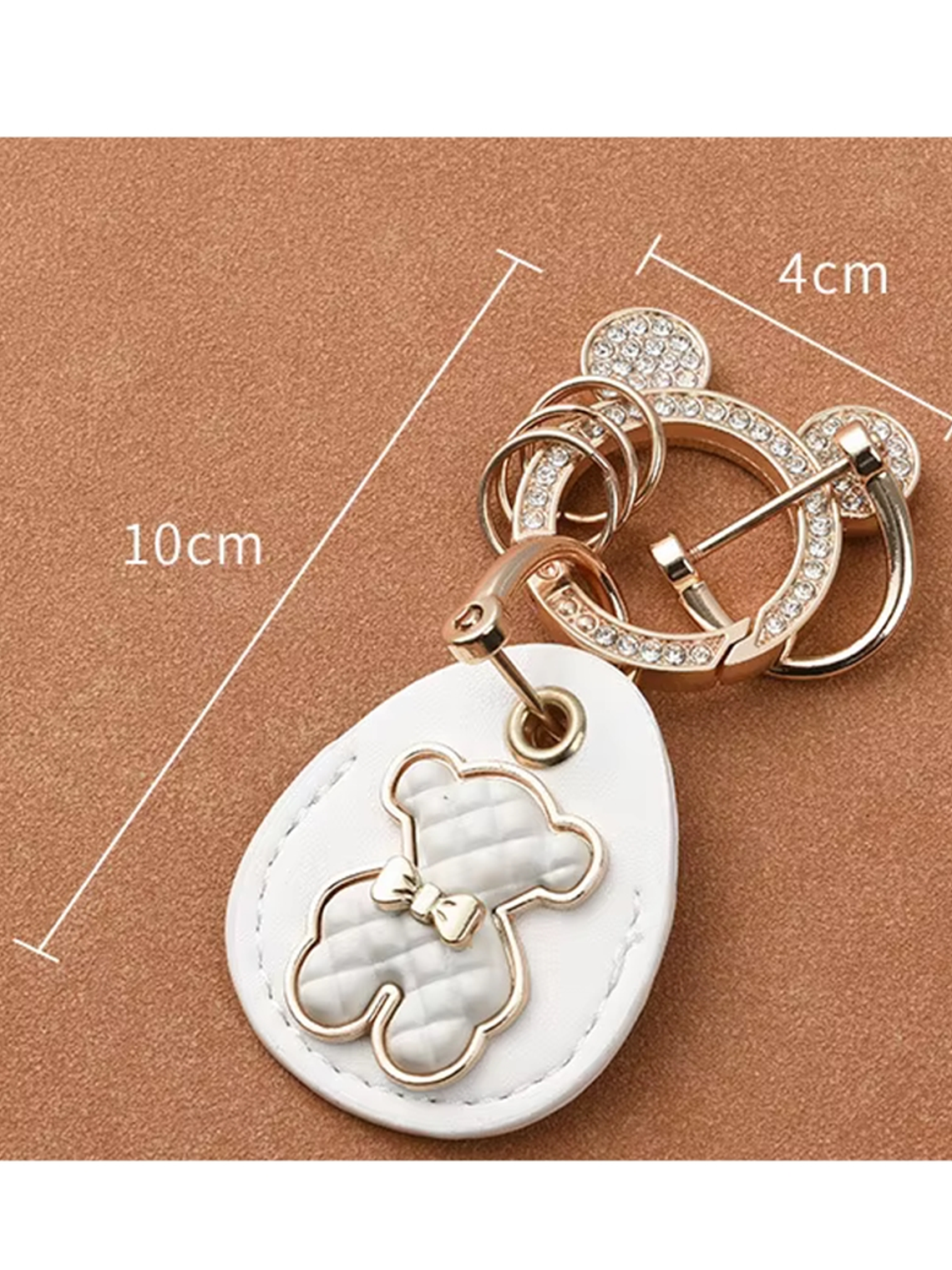 Llavero con funda porta Airtag diseño Osito 3