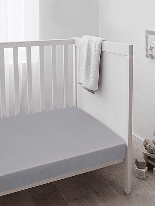 Set 2 sábanas bajeras jersey algodón para cuna