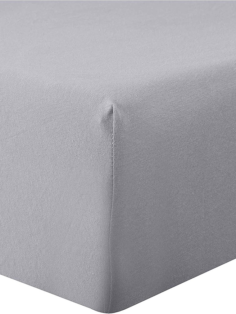 Set 2 sábanas bajeras jersey algodón para cuna 3