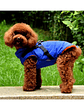 Chaqueta con arnés perro pequeño AZUL Talla L - Miniatura 1