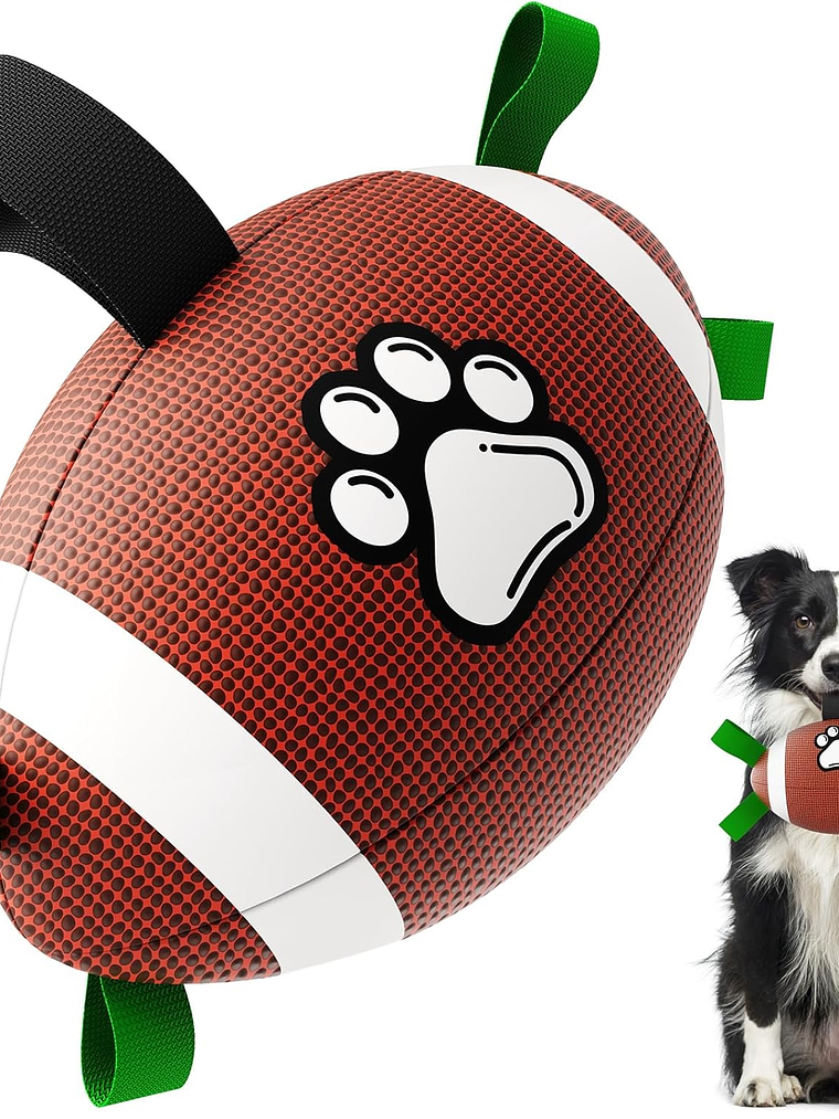 Pelota interactiva para perro incluye bombín BEISBOL 1