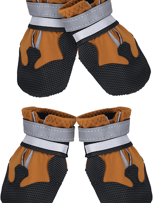 Zapatos de nieve para perro talla L