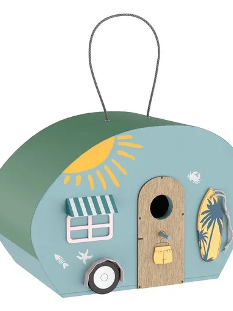 Refugio para aves silvestres Diseño Camper 3