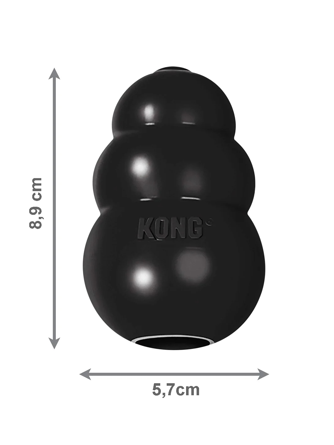 Juguete de caucho Kong para perros  1